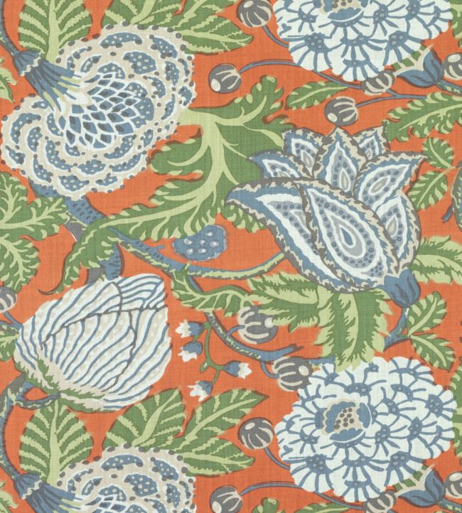 Mitford Fabric - Orange 