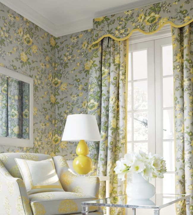 Nemour Room Fabric - Green