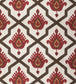 Myanmar Ikat Fabric - Red
