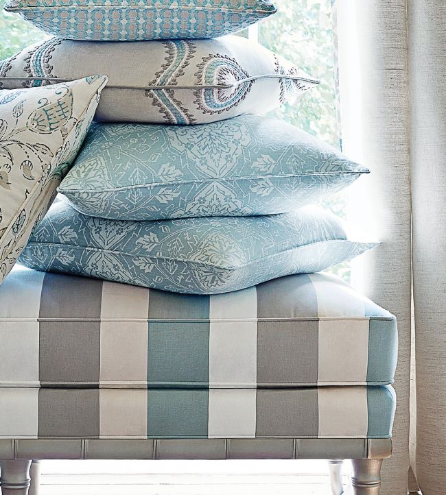 Tarragon Room Fabric - Teal