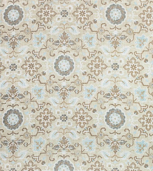 Mahal Fabric - White 