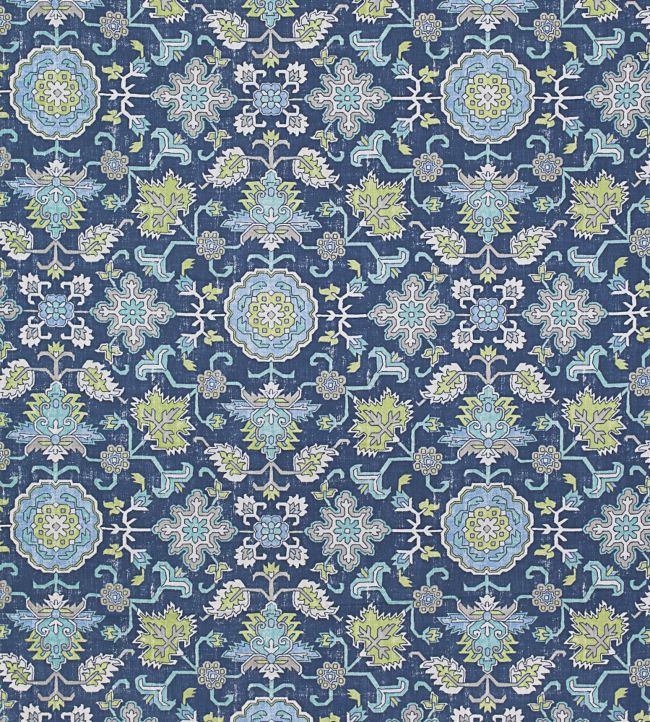 Mahal Fabric - Blue