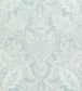 Chardonnet Damask Fabric - Teal 