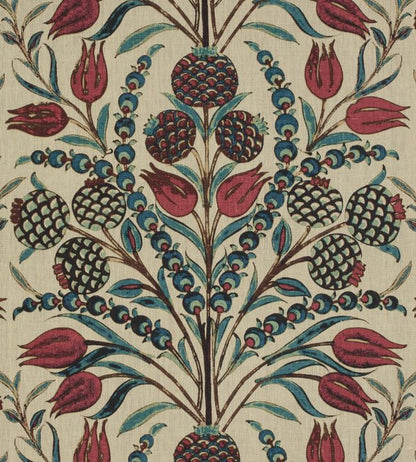 Corneila Fabric - Red 