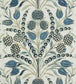 Corneila Fabric - Teal 