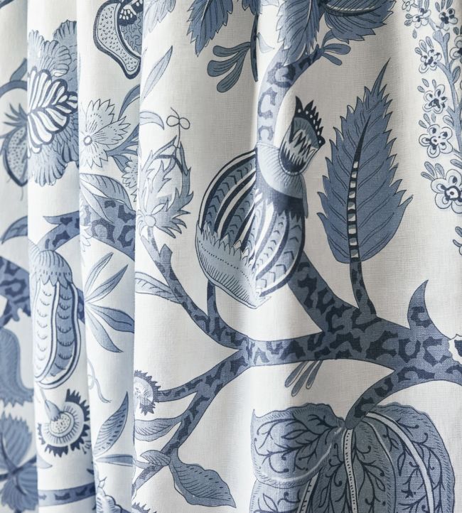 Macbeth Room Fabric 2 - Blue