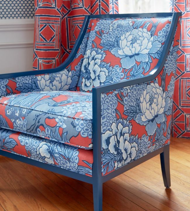 Honshu Room Fabric - Blue