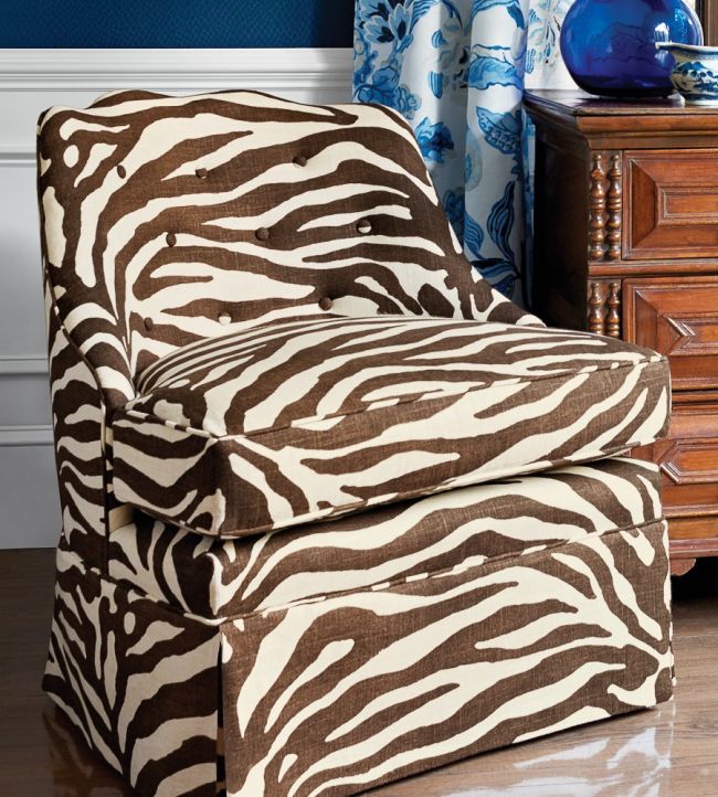 Serengeti Room Fabric - Brown