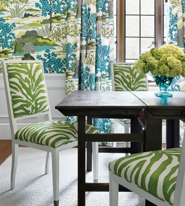 Serengeti Room Fabric - Green