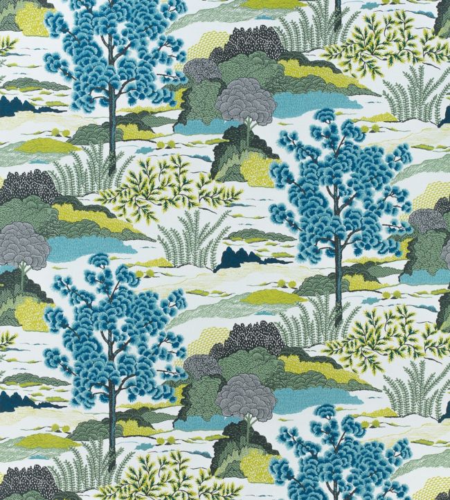 Daintree Fabric - Blue 