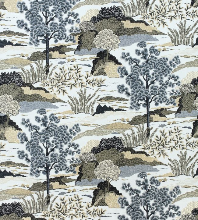 Daintree Fabric - Gray 