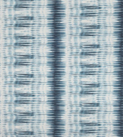 Ikat Stripe Fabric - Teal 