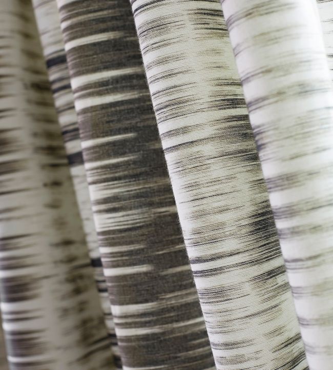 Ikat Stripe Room Fabric - Teal