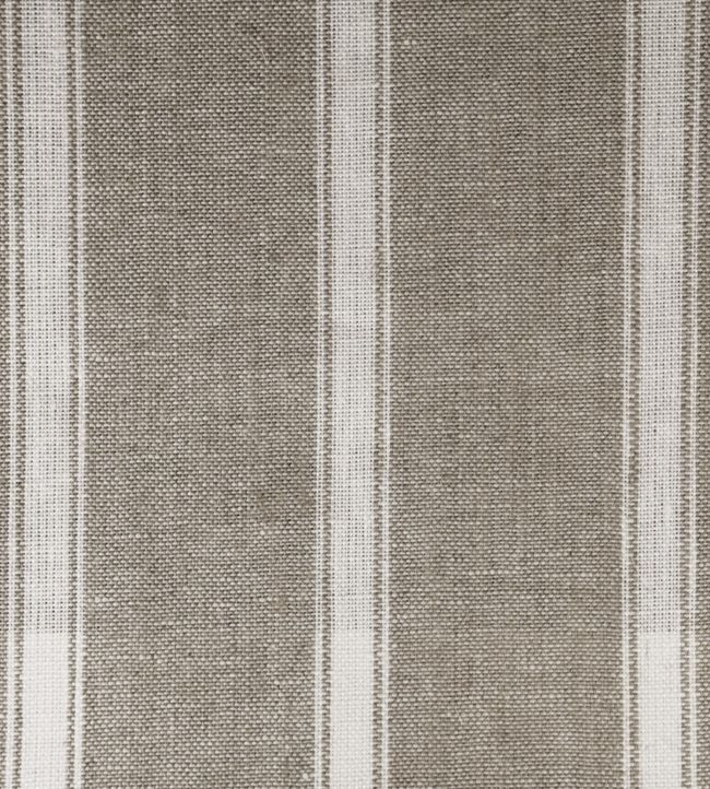 Angus Stripe Fabric - Gray 