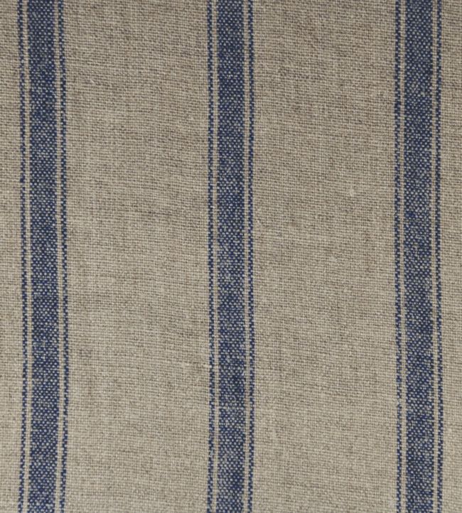 Angus Stripe Fabric - Blue 