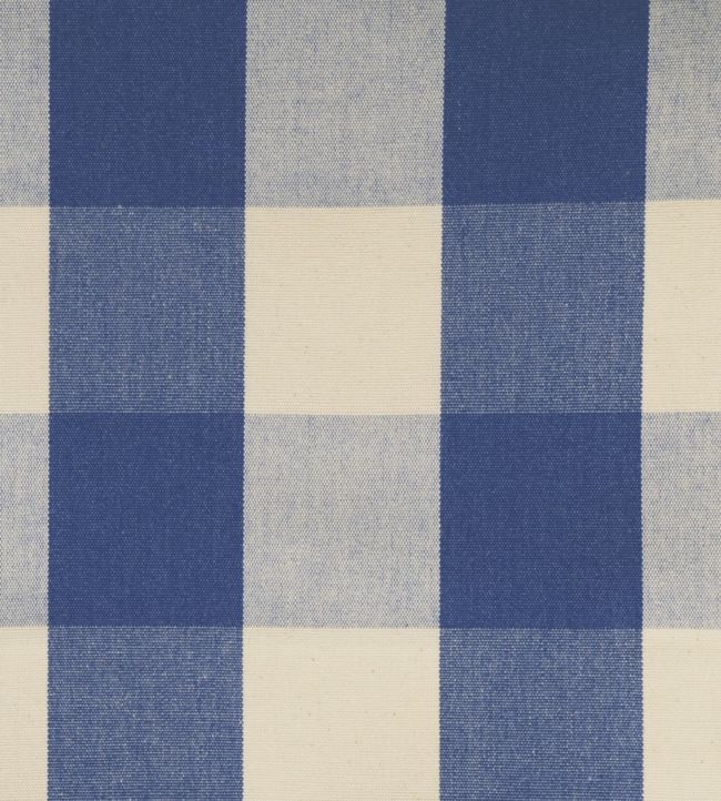 Avon Check Fabric - Blue 