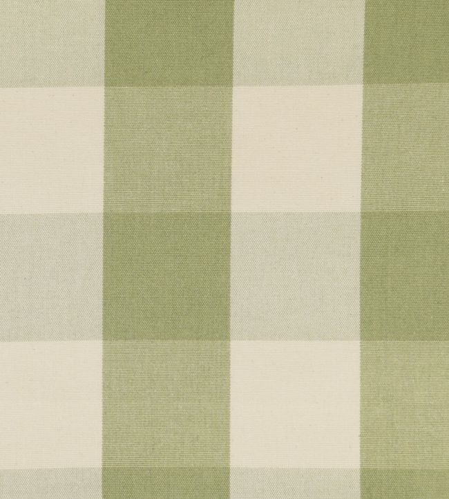 Avon Check Fabric - Green