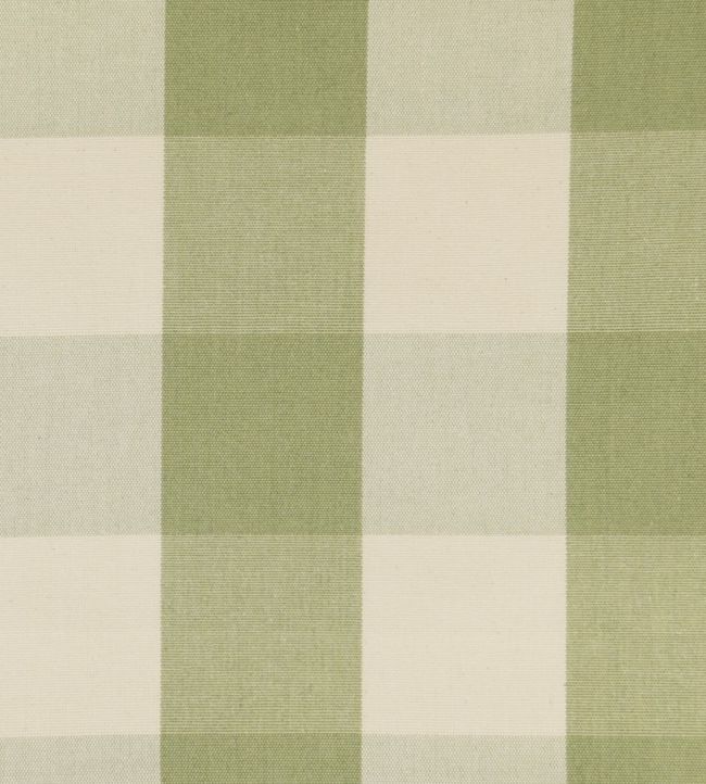 Avon Check Fabric - Green