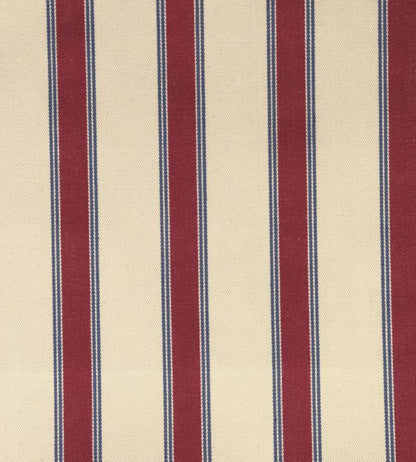 Blazer Stripe Fabric - Red 