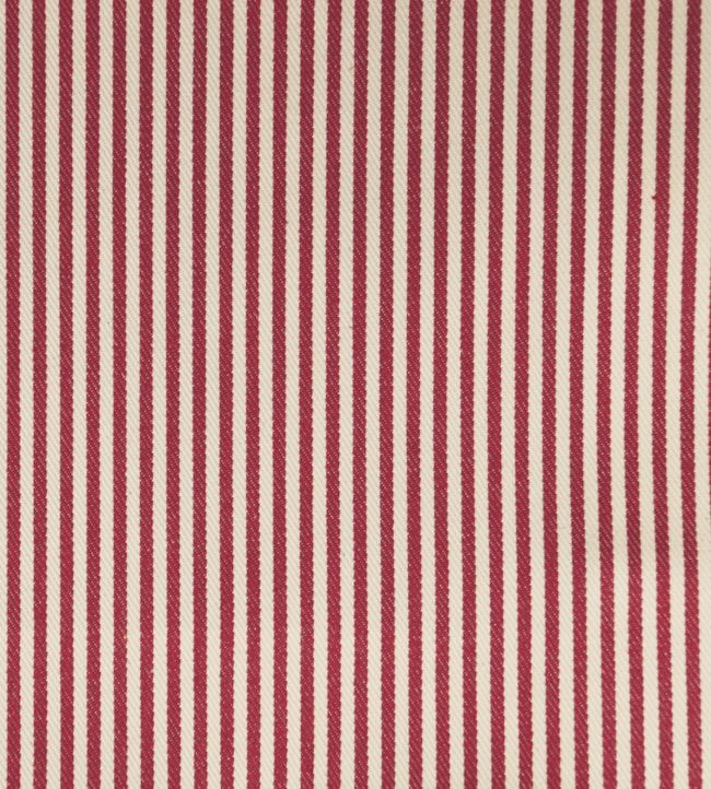 Candy Stripe Fabric - Red 