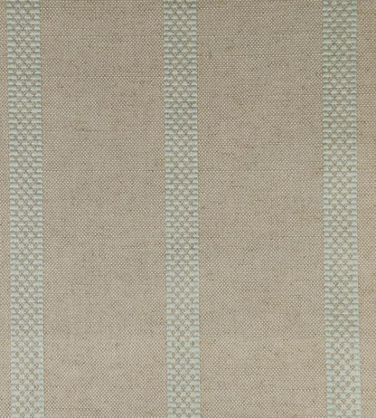Hopsack Stripe Fabric - Cream 