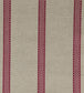 Hopsack Stripe Fabric - Pink