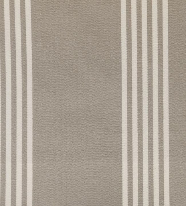 Oxford Stripe Fabric - Gray 