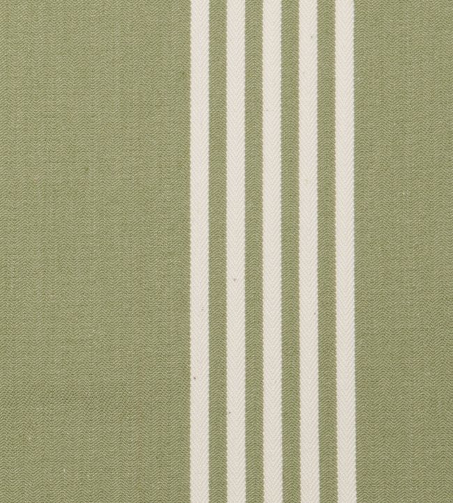 Oxford Stripe Fabric - Green 