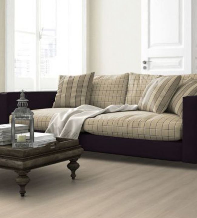 Regatta Stripe 3 Room Fabric - Gray