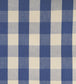 Suffolk Check Large Fabric - Blue 