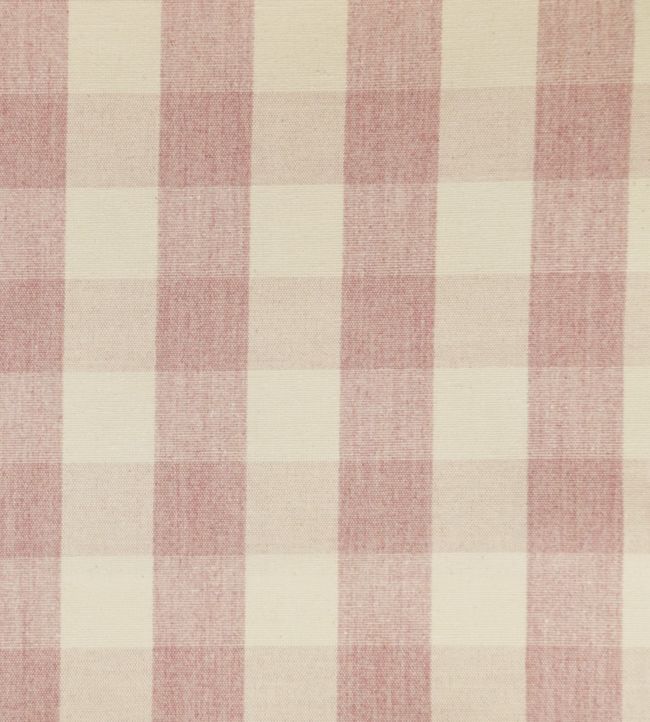Suffolk Check Large Fabric - Pink 