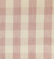 Suffolk Check Large Fabric - Pink 