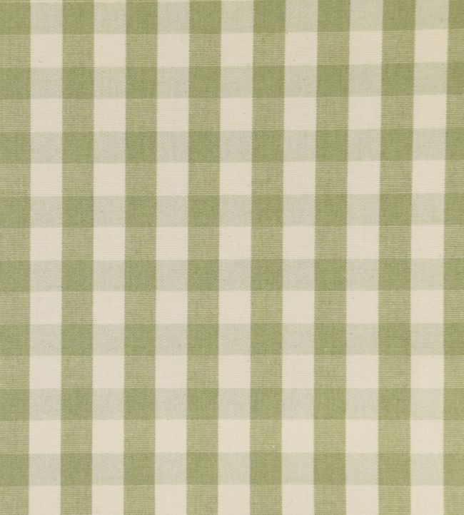 Suffolk Check Small Fabric - Green