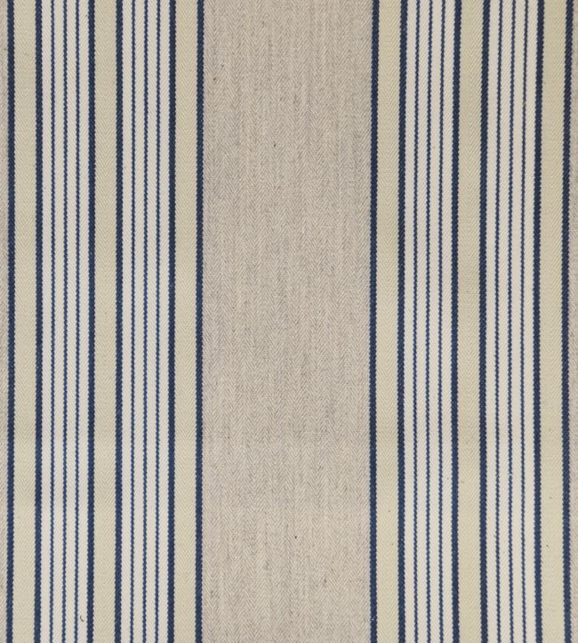 Vintage Stripe 1 Fabric - Blue