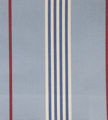 Worthing Stripe Fabric - Blue