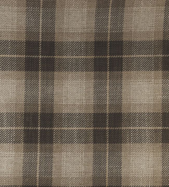 Kintyre Check Fabric - Gray