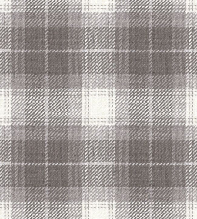 Kintyre Check Fabric - Gray 