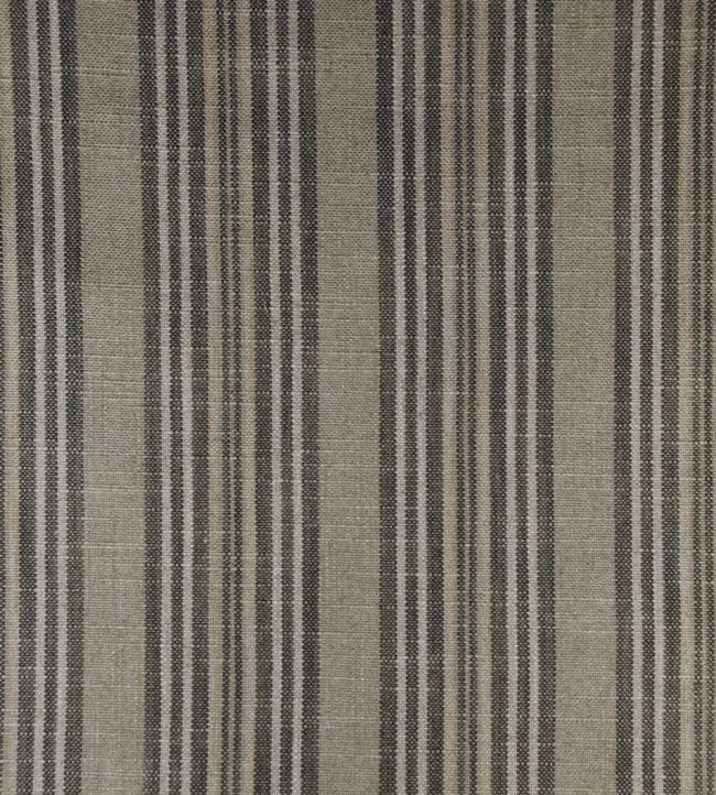 Jura Stripe Fabric - Black