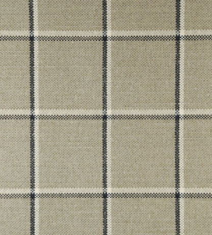 Skye Check Fabric - Gray 