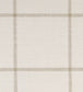 Skye Check Fabric - White 