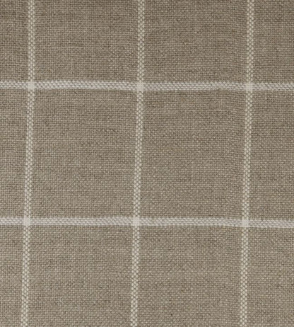Skye Check Fabric - Gray