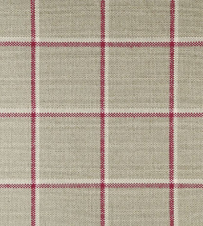Skye Check Fabric - Gray