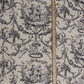Double Width Fragonard Toile Charcoal on Cream Fabric