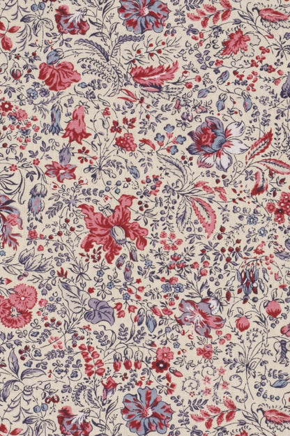 Indienne Mini Floral Rose Fabric