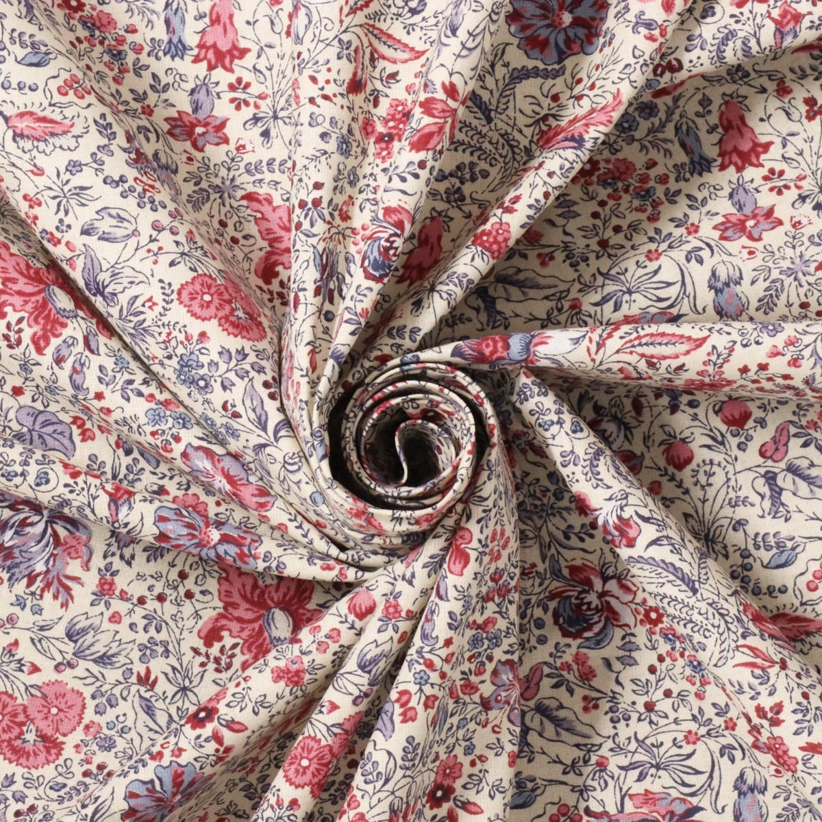 Indienne Mini Floral Rose Fabric