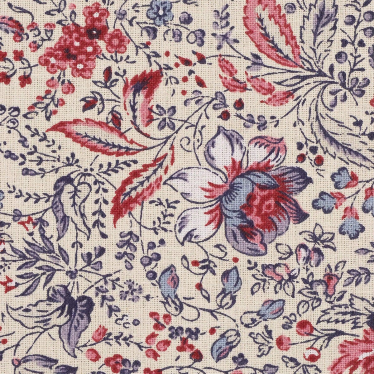 Indienne Mini Floral Rose Fabric