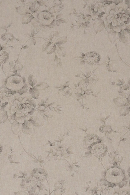 French Faded Rose Grey Fabric
