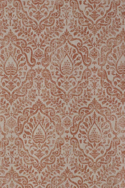 Aragon Vintage Rust Double Width Fabric