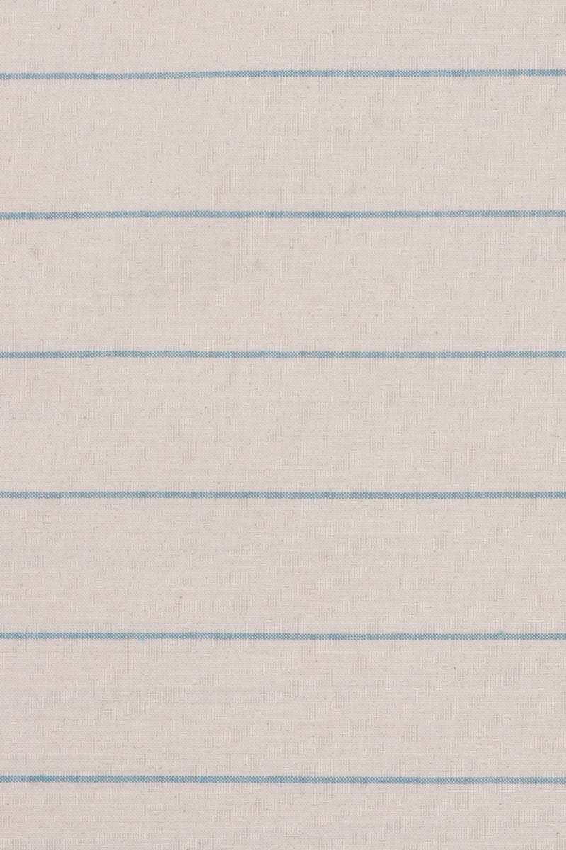 Cadiz Stripe Turquoise Double Width Fabric