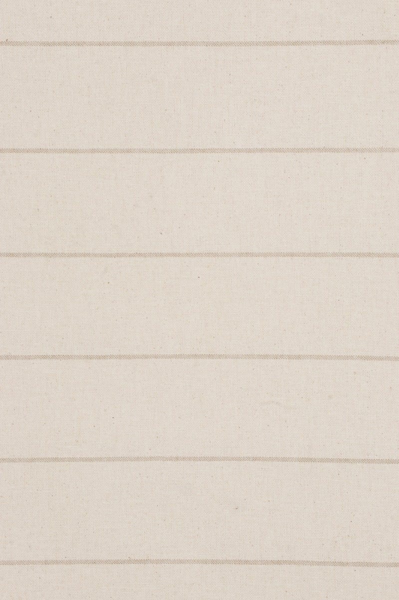 Cadiz Stripe Natural Double Width Fabric